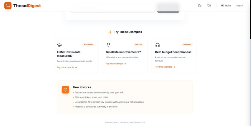 Thread Summarizer – screenshot 3