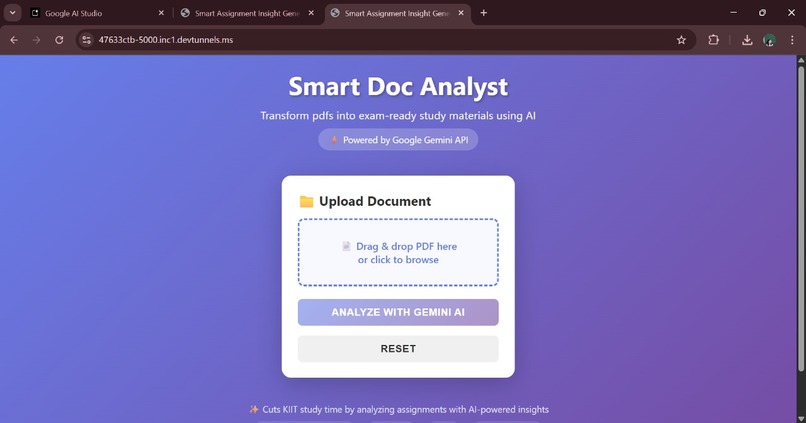 Smart Doc Analyst – screenshot 1