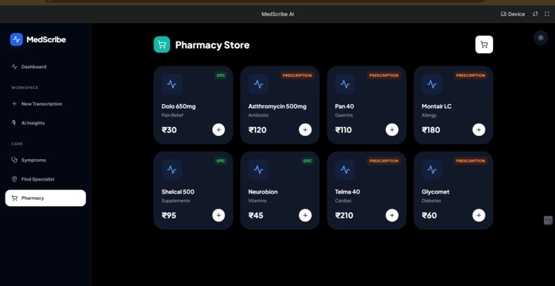 Gemini Powered Medical Transcription Organizer – screenshot 1