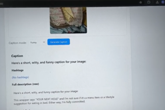 AI IMAGE CAPTION GENERATOR