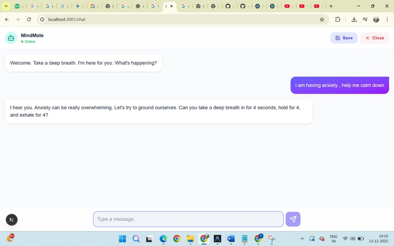 AI Mental Health Assistant  – screenshot 5