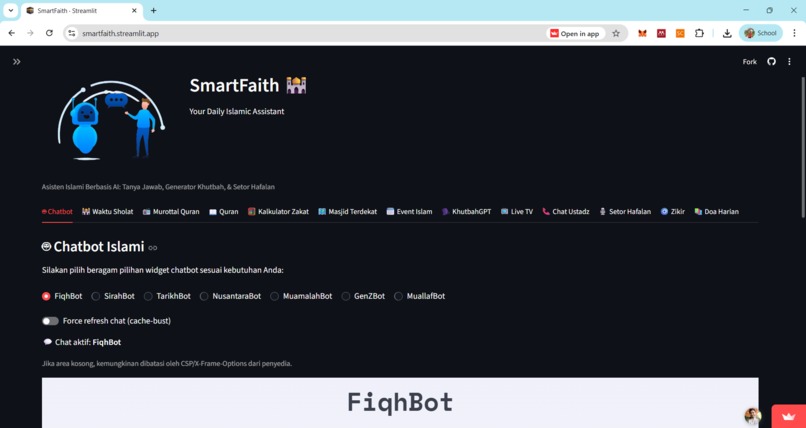 SmartFaith – screenshot 1