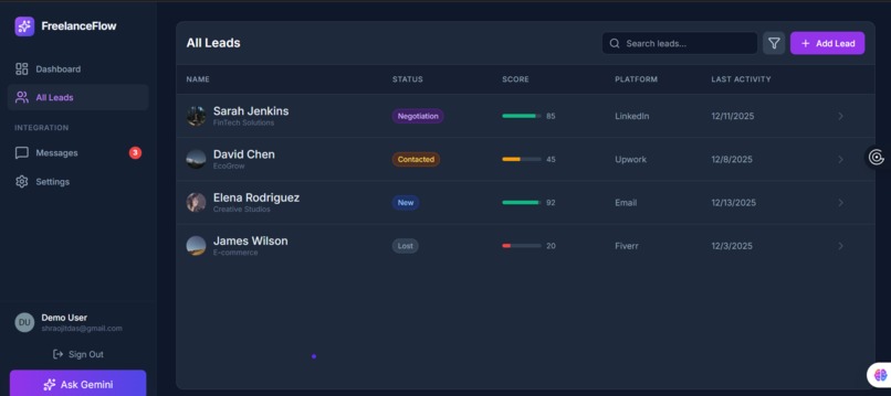 FreelanceFlow AI – screenshot 4