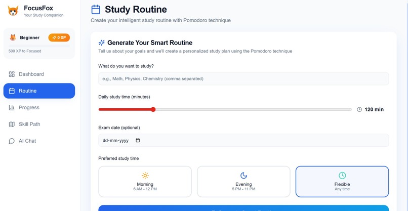 FocusFox – screenshot 2