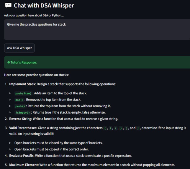 DSA-Whisper – screenshot 5