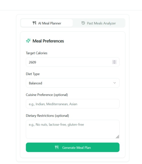 FITSCAN:AI CALORIE AND NUTRITION APP – screenshot 1