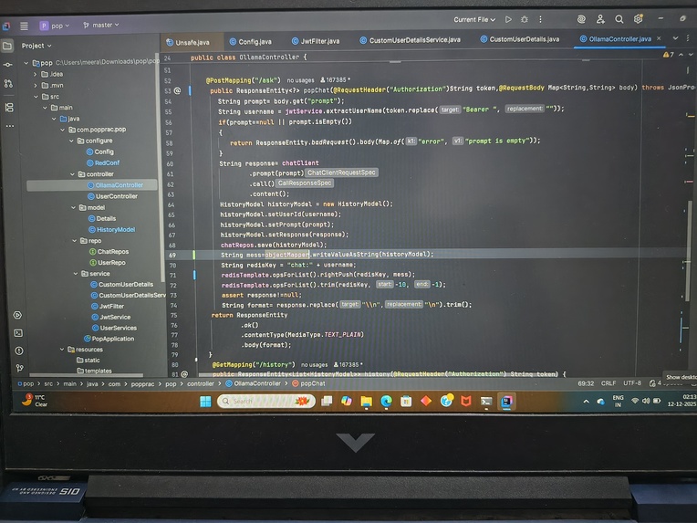 EChat – screenshot 1