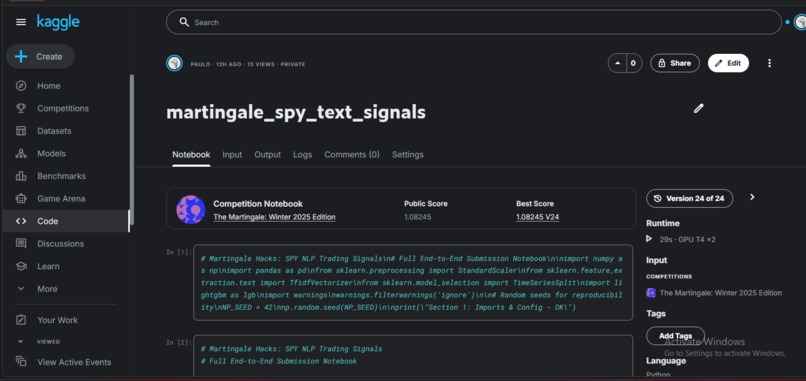 Martingale SPY NLP Trading Signals – screenshot 2