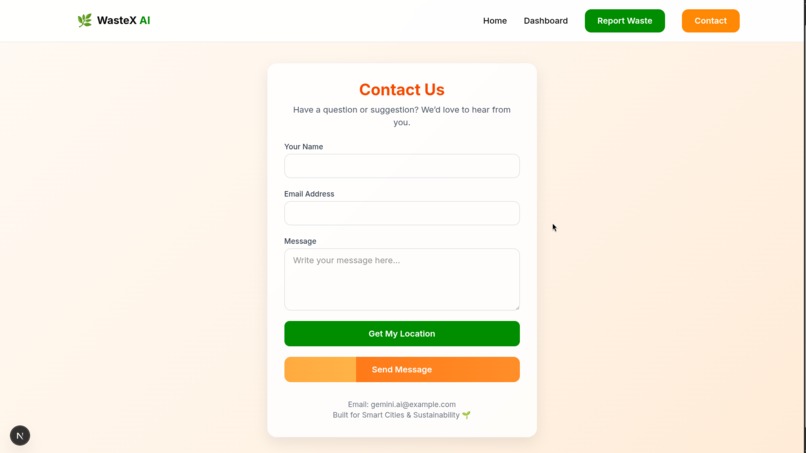 WasteX AI – screenshot 1