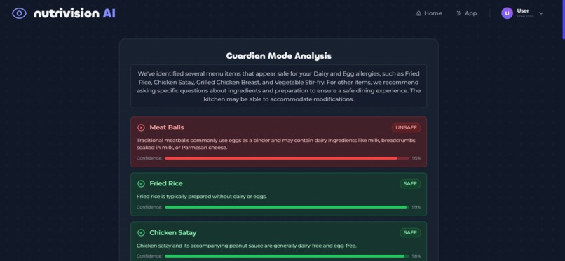 nutrivision AI – screenshot 8