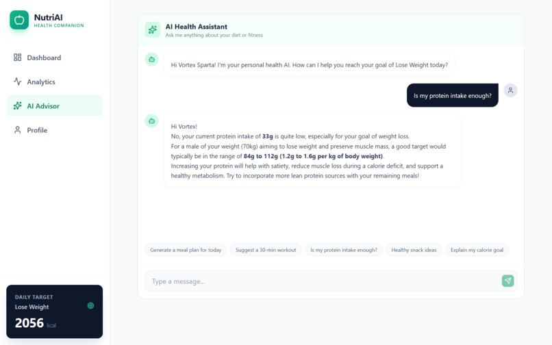 NutriAI – screenshot 6