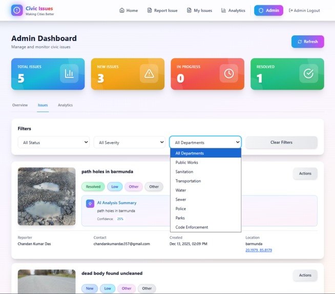 CivicSense AI – screenshot 3