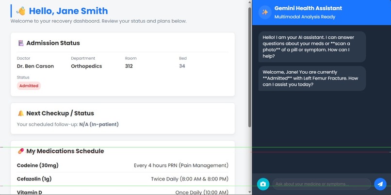 Smart Hospital Management With Gemini – screenshot 3