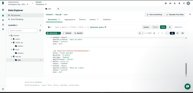 GovPortal for jobs – screenshot 2