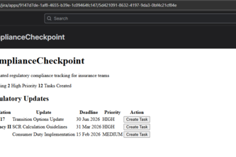 Compliance Checkpoint