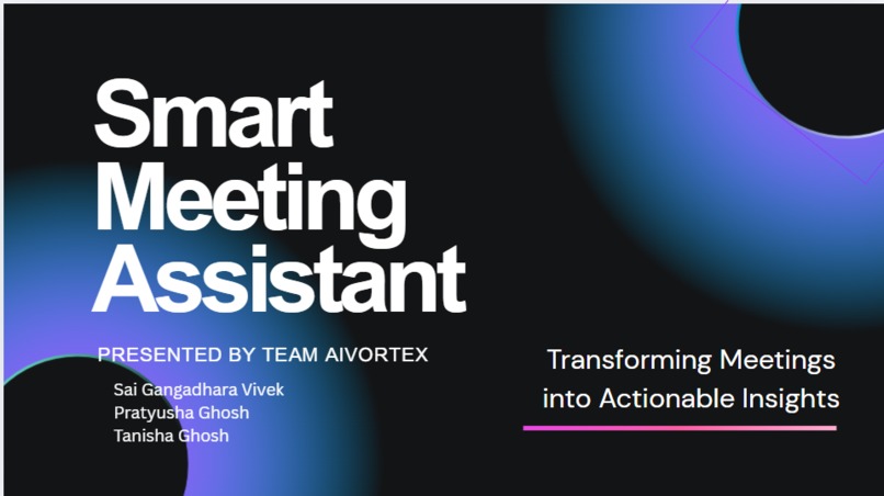 Smart Meeting Assistant – screenshot 1