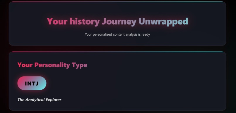 Deepfeed Wrapped – screenshot 1