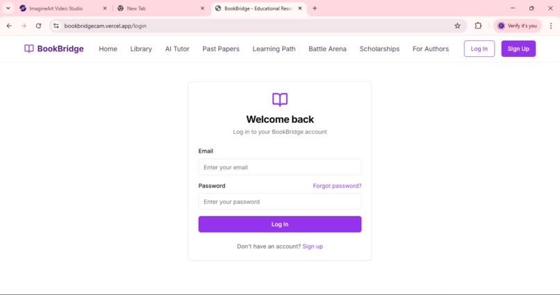 EquiLearn – screenshot 1