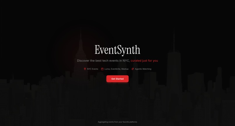 EventSynth – screenshot 1