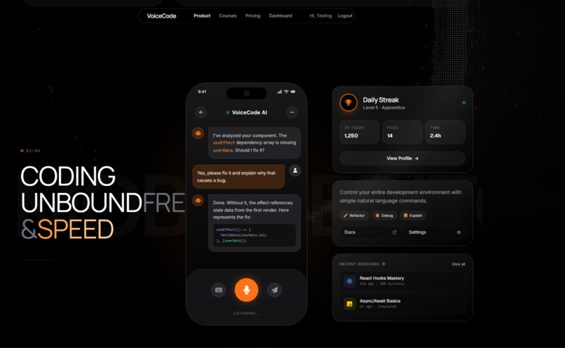 VoiceCode.ai – screenshot 3