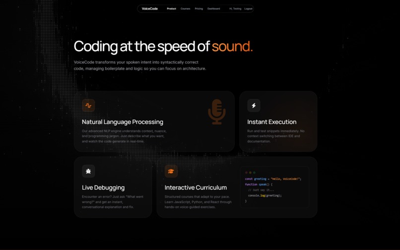 VoiceCode.ai – screenshot 2
