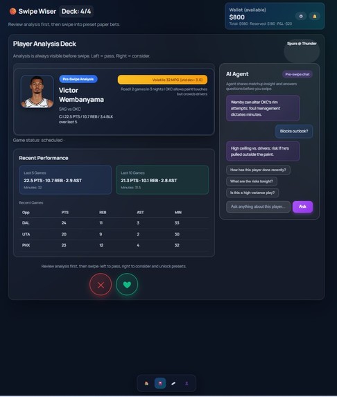 Swipe Wiser – screenshot 2