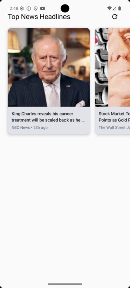 AI Summary News App – screenshot 2
