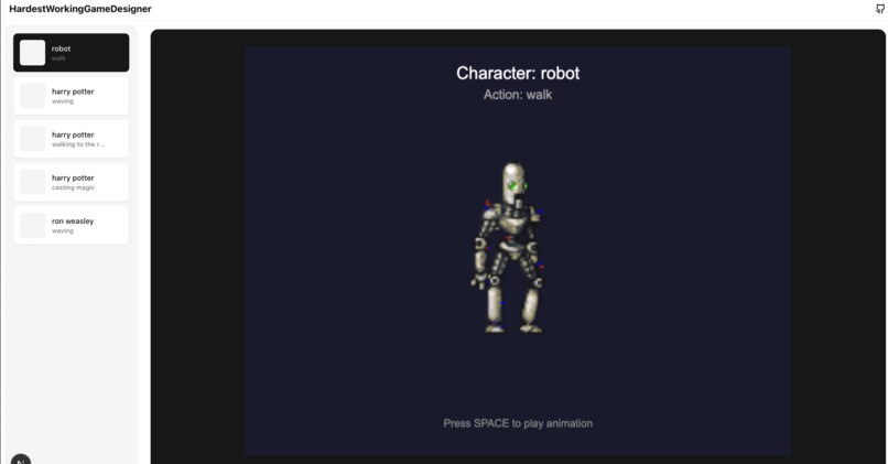 SpriteFactory  – screenshot 2