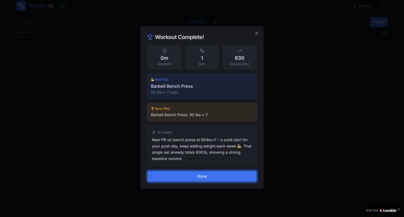 GainBroAI – screenshot 3