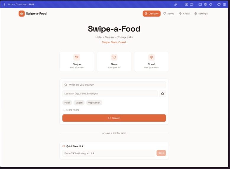 Swipe-a-Food  – screenshot 1