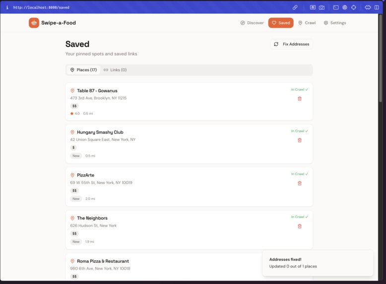 Swipe-a-Food  – screenshot 6