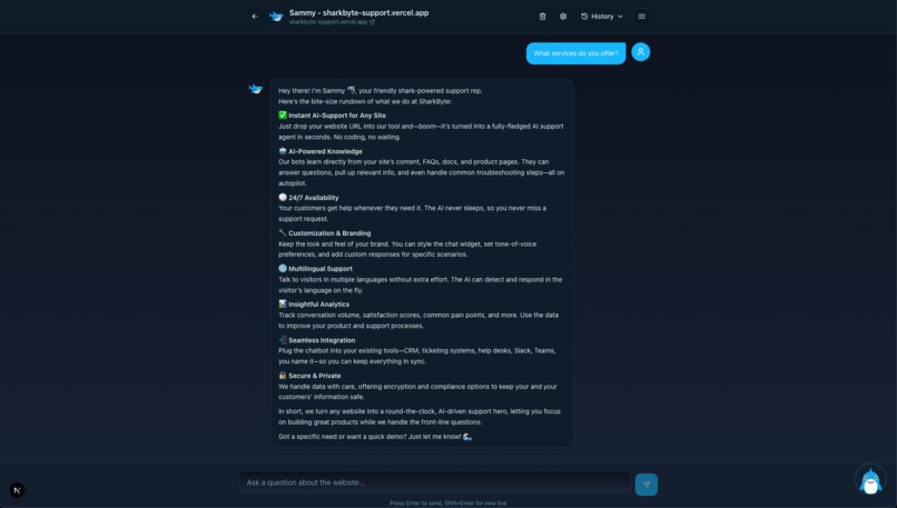 SharkByte Support – screenshot 4