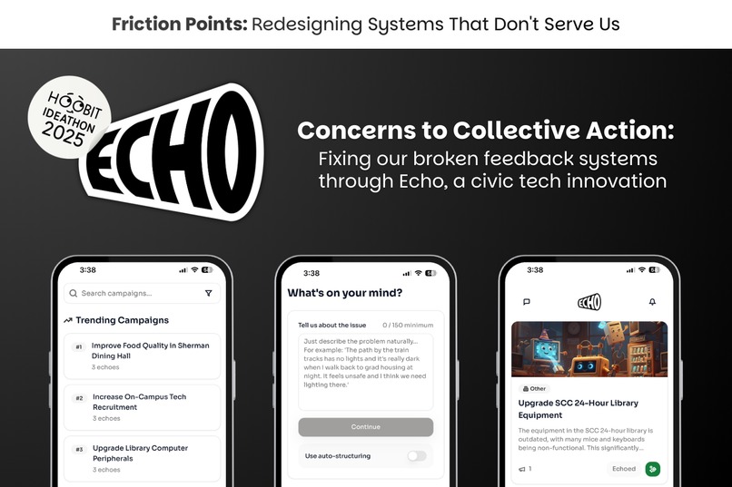 Echo: Concerns to Collective Action  – screenshot 1