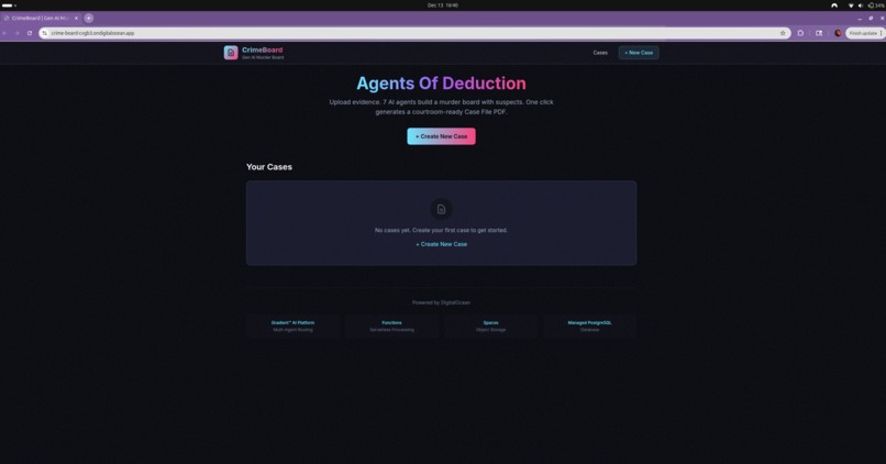 CrimeBoard – screenshot 2