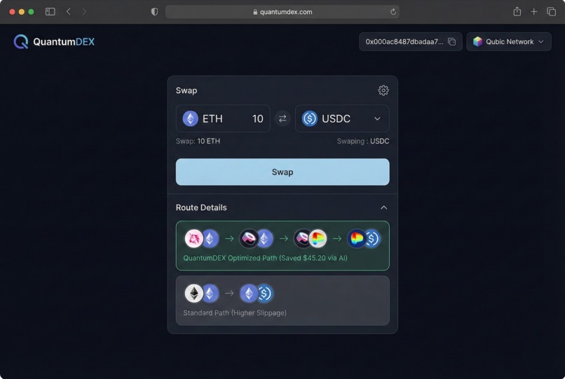 QuantumDEX – screenshot 4