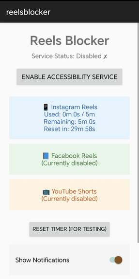 ReelsBlocker – screenshot 2