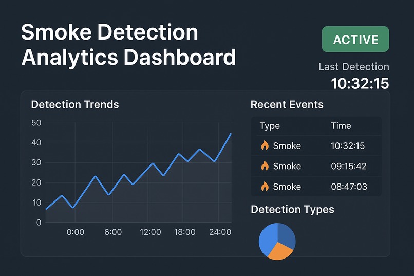 Smoke Detection Analytics Dashboard – screenshot 1
