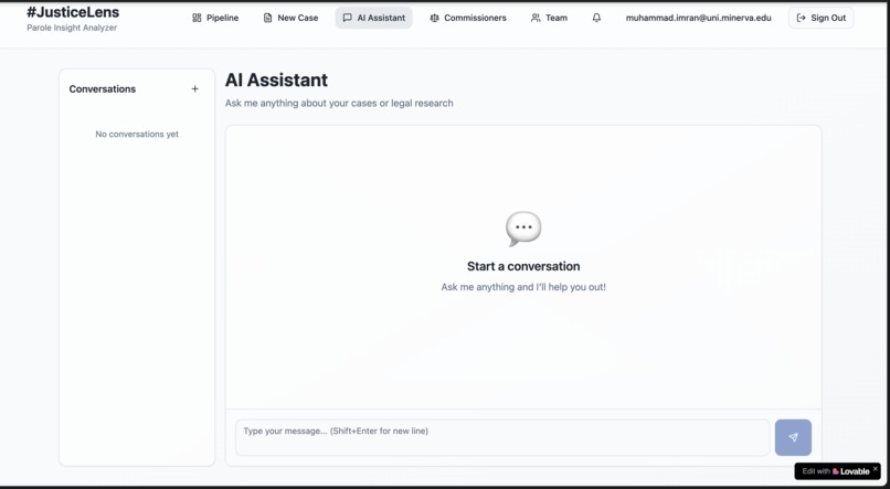 #Justicelens – screenshot 5