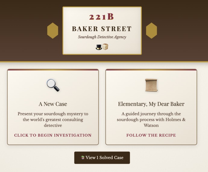 BAKER STREET Sourdough Detective Agency – screenshot 2