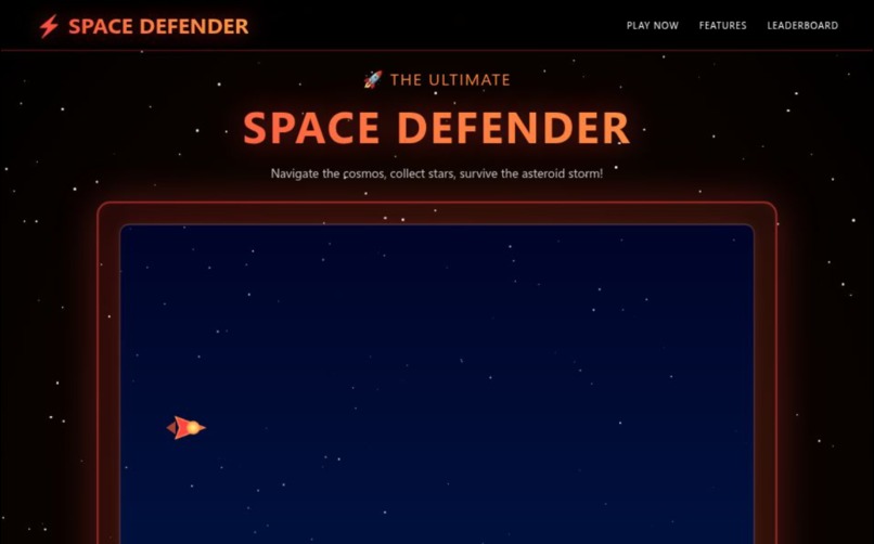 Space Defender  – screenshot 1