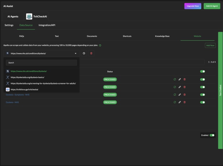 TvitCheckAI - Dyslexia screening – screenshot 1
