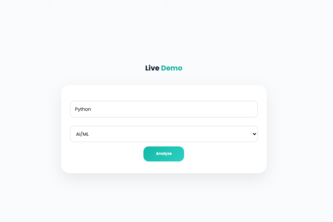 CareerBridge – AI Skill Gap & Roadmap Platform