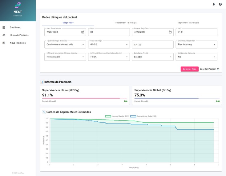 NEST Analytics – screenshot 2