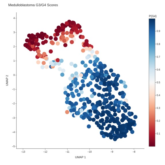 Continuous Medulloblastoma Classification – screenshot 1