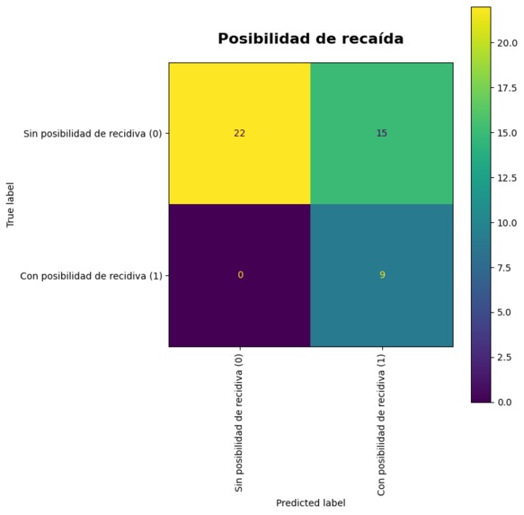 ML Predictivo: Recaída en Cáncer de Endometrio – screenshot 1