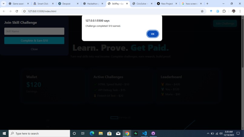 SkillPay – screenshot 1