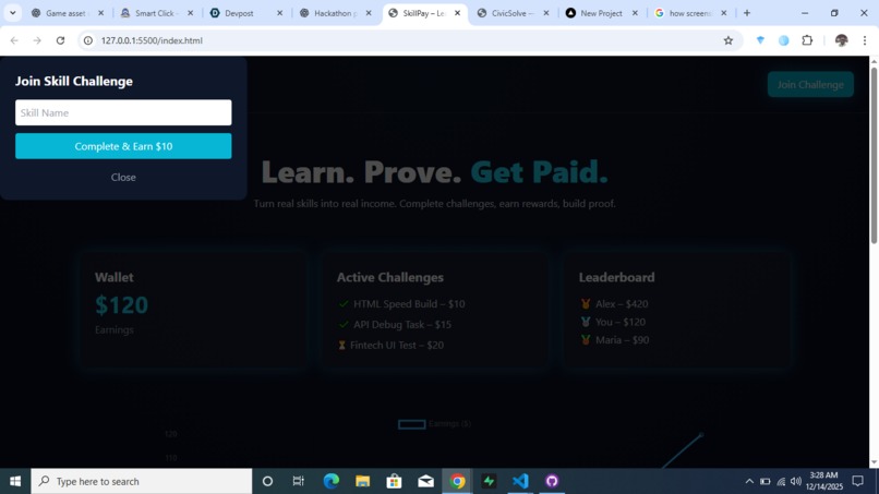 SkillPay – screenshot 2