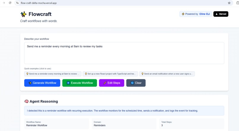 FlowCraft – screenshot 1