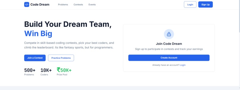 DREAM CODE | Devpost