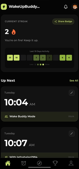 WakeUpBuddy - Transforming Mornings into Lovey Interactions – screenshot 2